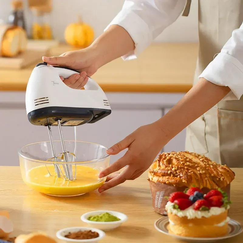 خلاط يدوي كهربائي 7 سرعات خلاط - مراجعة Immersion Hand Blender Set وسعره