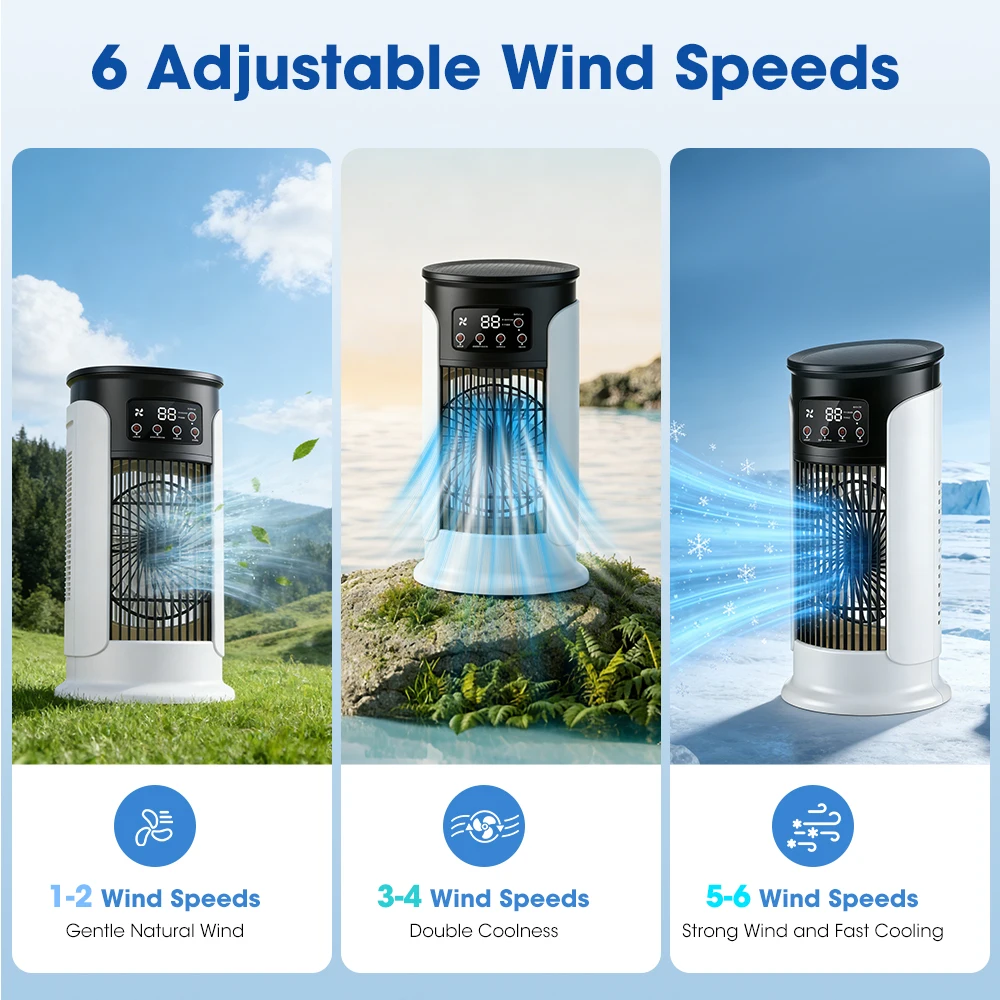 مروحة منزلية 3 في 1، مكيف هواء - مراجعة Air Conditioners وسعره